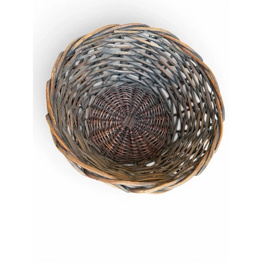Woven Heart vintage walnut